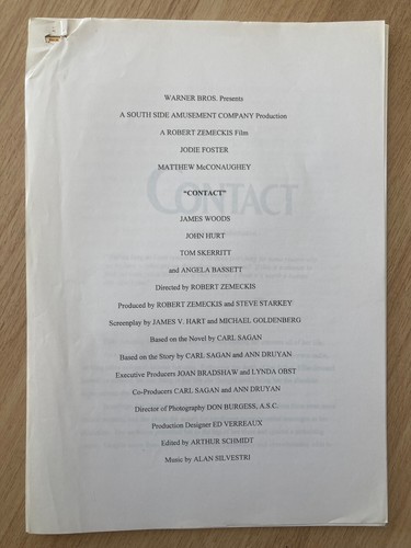 Press booklet contact 1997 - contact,