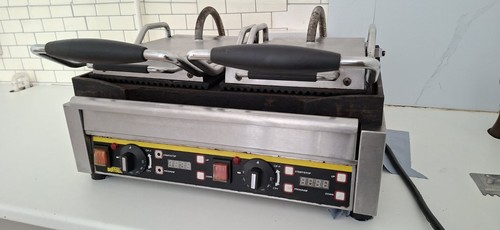 Buffalo commercial dual panini - dual,