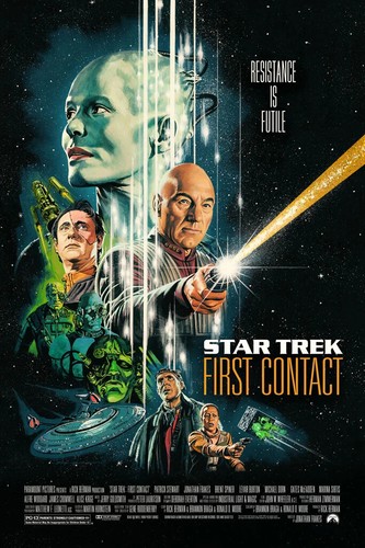 Star trek first contact - star, by