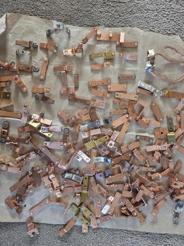 Copper contacts with silver - copper,