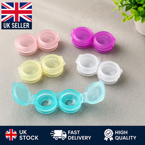 Compact contact lens case - lens,
