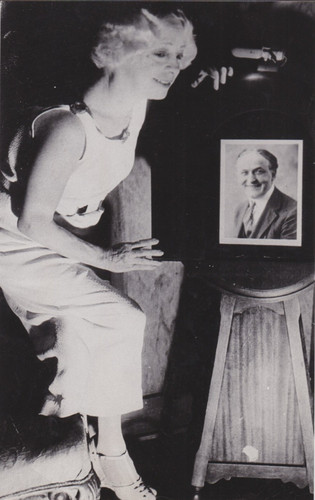 1935 press photo wife - wife, of