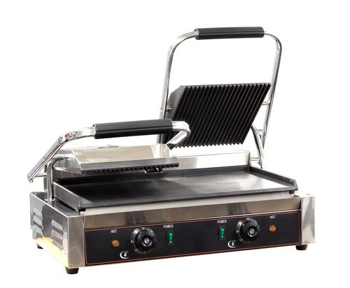 Double commercial panini press - commercial,